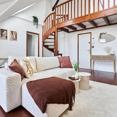 アパート Le Loft De La Porte De Mars - A 5 Min De La Gare